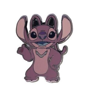 Disney Lilo & Stitch Pink Angel Pin Lapel Enamel Collectible
